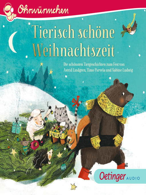 Title details for Tierisch schöne Weihnachtszeit by Astrid Lindgren - Available